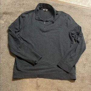 Dark Grey Calvin Klein Quarter-Zip Pullover